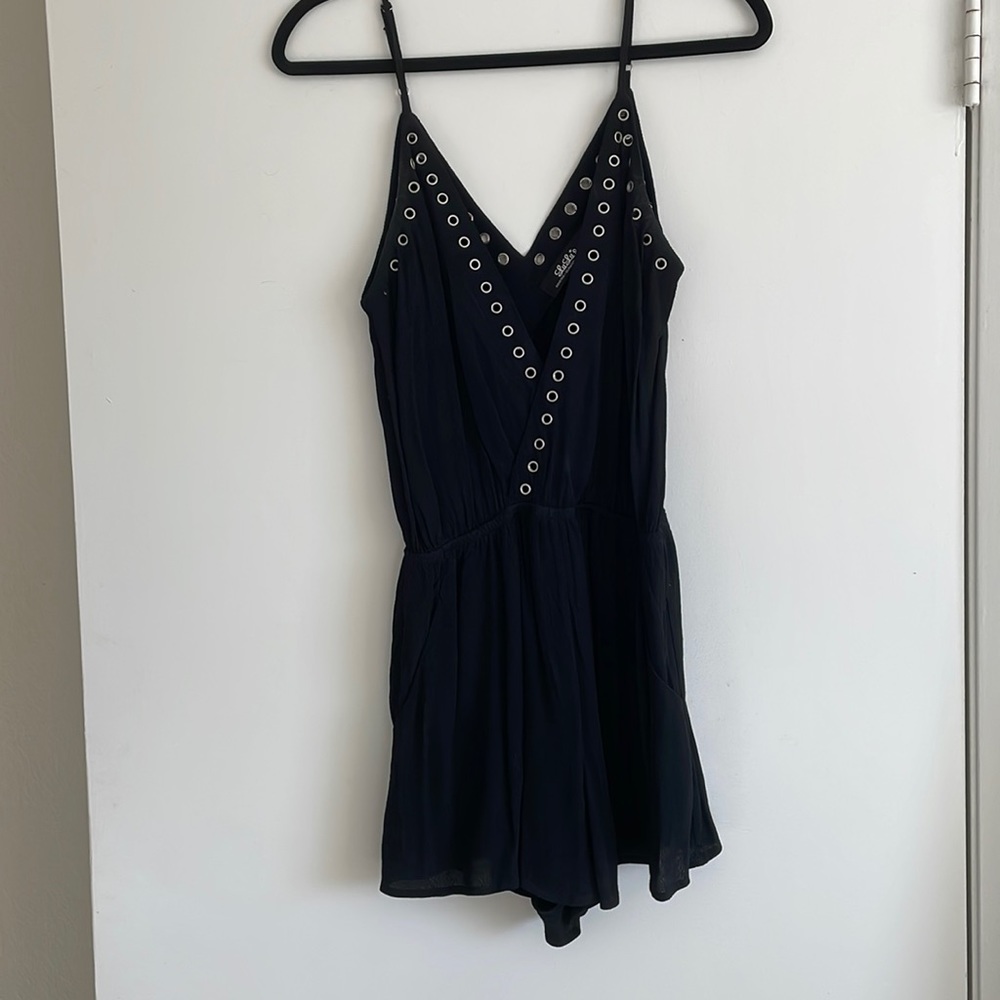 Lulus black romper. Size:M